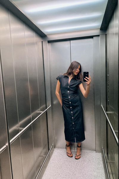 Abito Midi in Denim