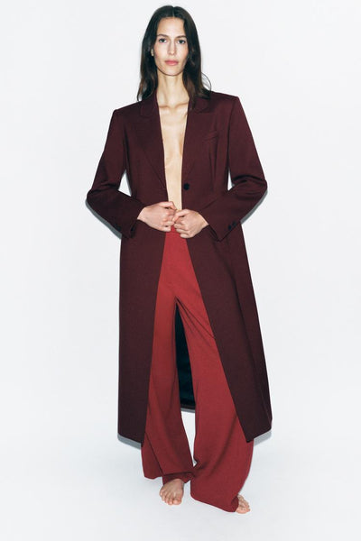 Lusso Urbano-Cappotto blazer chic