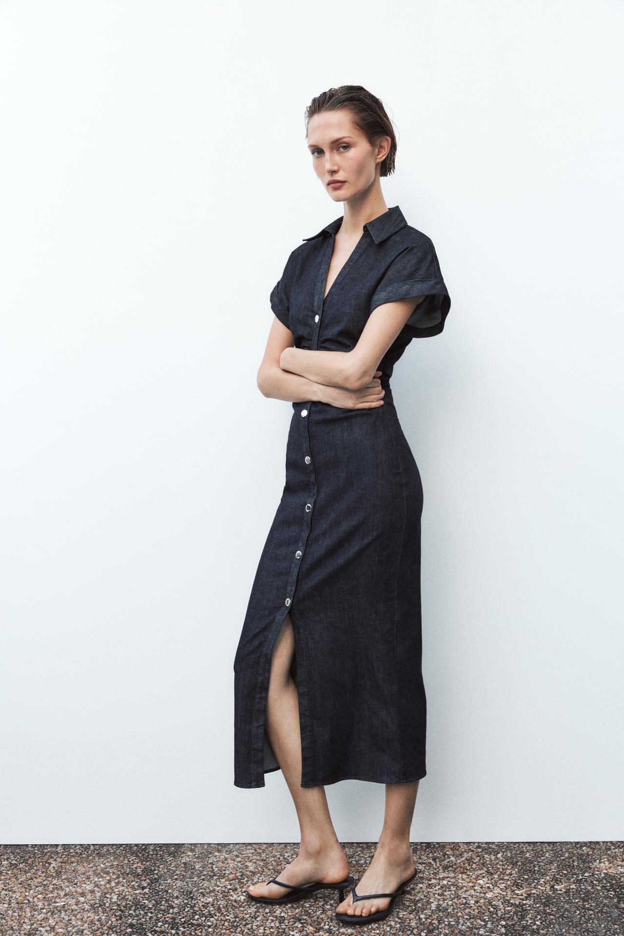 Abito Midi in Denim