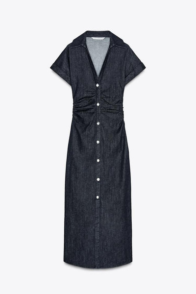 Abito Midi in Denim