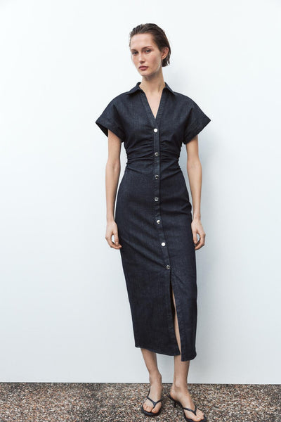 Abito Midi in Denim