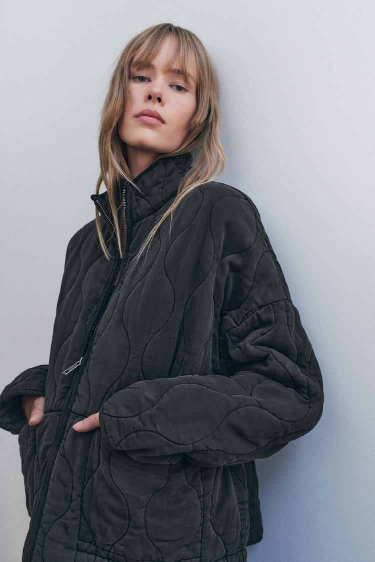 Soffice Eleganza - Giacca bomber trapuntata