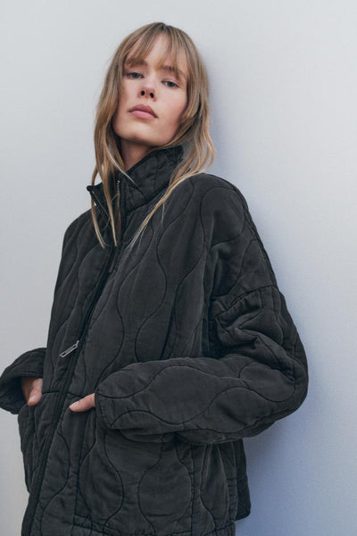 Soffice Eleganza - Giacca bomber trapuntata