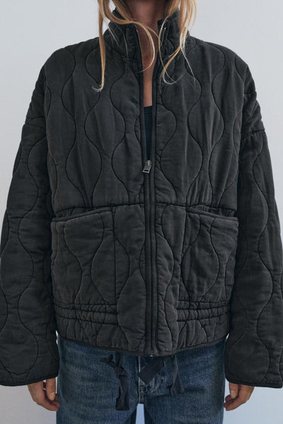 Soffice Eleganza - Giacca bomber trapuntata