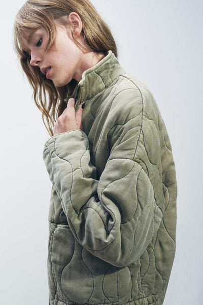 Soffice Eleganza - Giacca bomber trapuntata