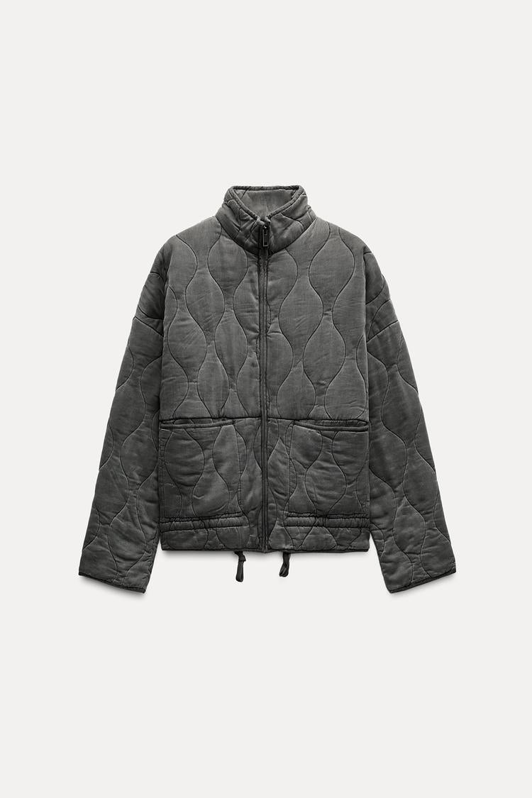 Soffice Eleganza - Giacca bomber trapuntata