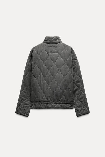 Soffice Eleganza - Giacca bomber trapuntata