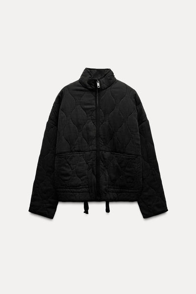 Soffice Eleganza - Giacca bomber trapuntata