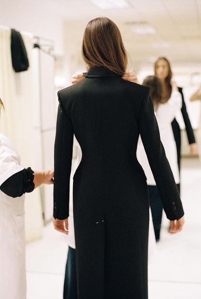 Lusso Urbano-Cappotto blazer chic