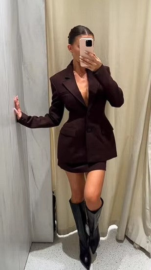 Siluetta Perfetta-Blazer a clessidra